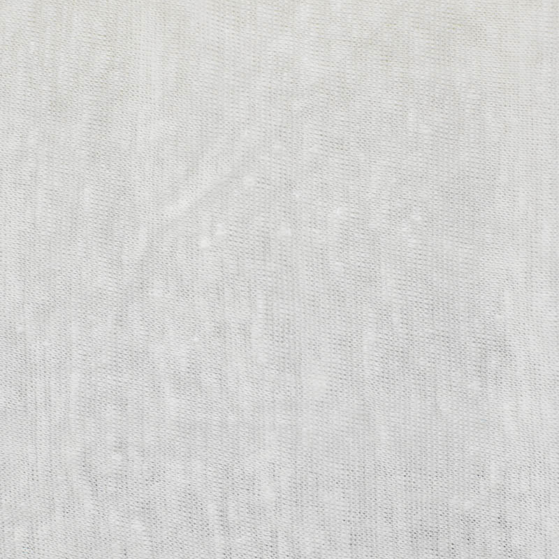 Light Grey Marl Jersey Knit, Linen, 143 gsm