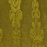 Khaki Damask Pointelle Knit, Polyester
