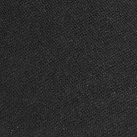 Polyester Stretch Interlock Knit Fabric, 350 gsm, 160 cm — Black