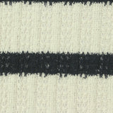 Off-White Horizontal-Stripe Knit, Cotton-Poly