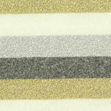 Grey Horizontal-Stripe Knit, Metallic-Poly — texture