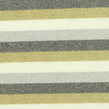 Grey Horizontal-Stripe Knit, Metallic-Poly