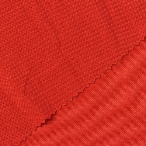 Polyester Stretch Piqué Knit Fabric, 180 gsm, 185 cm — Red