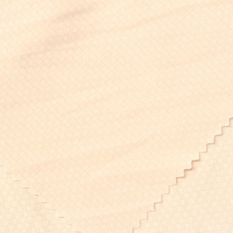Beige Tone-on-Tone Jacquard, Polyester, 180 gsm