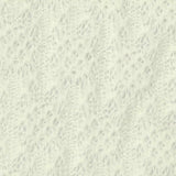 Cream Floral Mesh, Viscose-Acrylic — texture