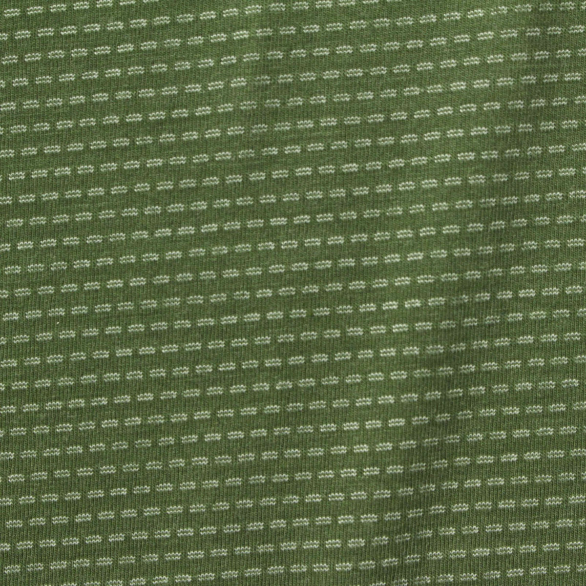 Light Green Dash Jersey Knit, Acrylic