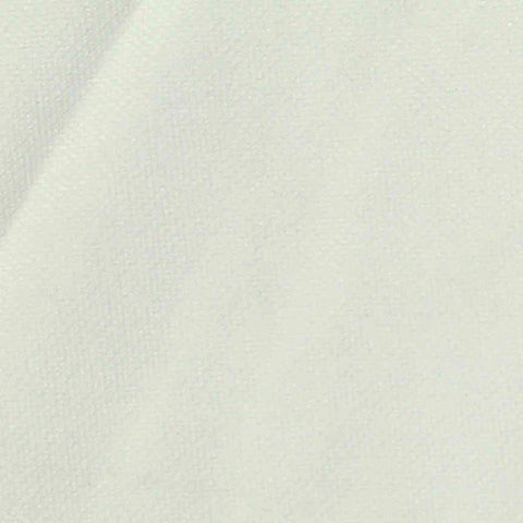 100% Polyester Piqué Knit Fabric, 180 gsm, 170 cm — White