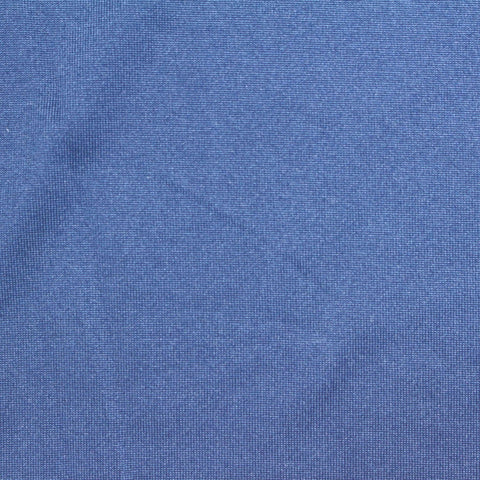 Polyester Stretch Milk Silk Knit Fabric, 200 gsm, 170 cm — Blue