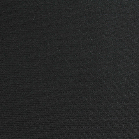 Polyester Stretch Knit Fabric, 210 gsm, 160 cm — Black
