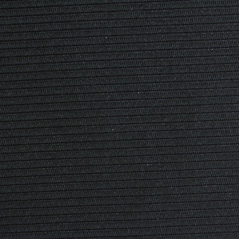 Polyester Stretch Knit Fabric, 300 gsm, 160 cm — Black