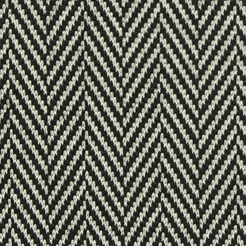 Black Zigzag Jacquard, Polyester, 230 gsm