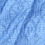 Light Blue Geometric-Diamond Jacquard, Polyester — texture