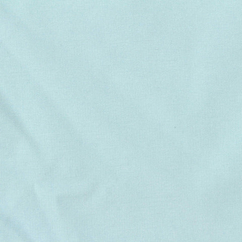 Viscose Nylon Stretch Ponte Knit Fabric, 310 gsm, 160 cm — Blue