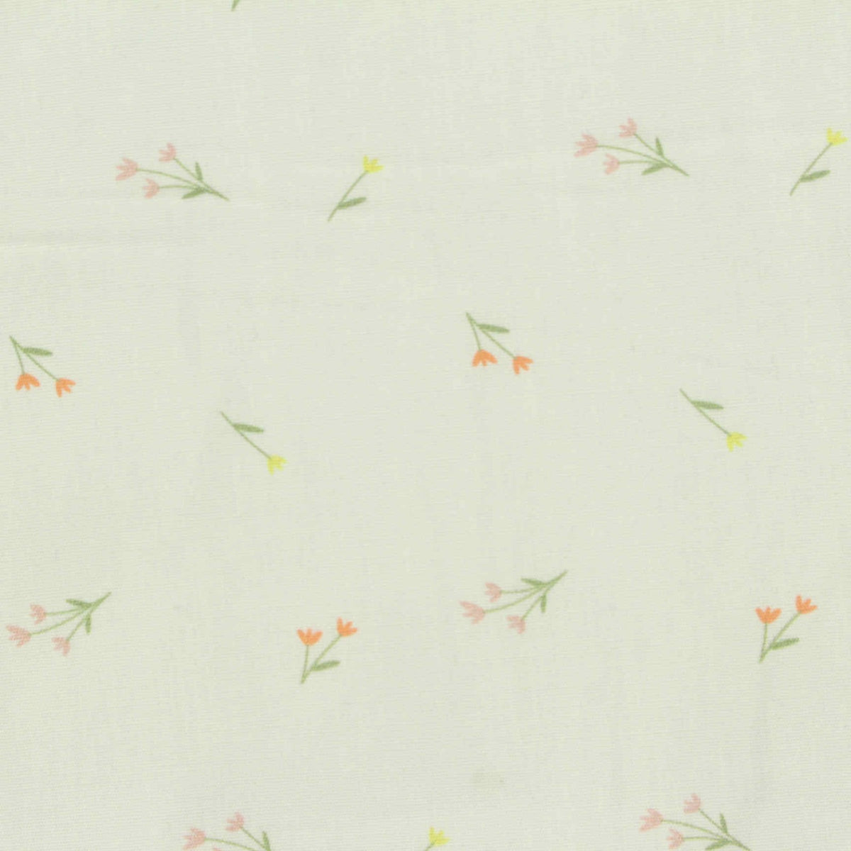 Pink Floral Poplin, Cotton