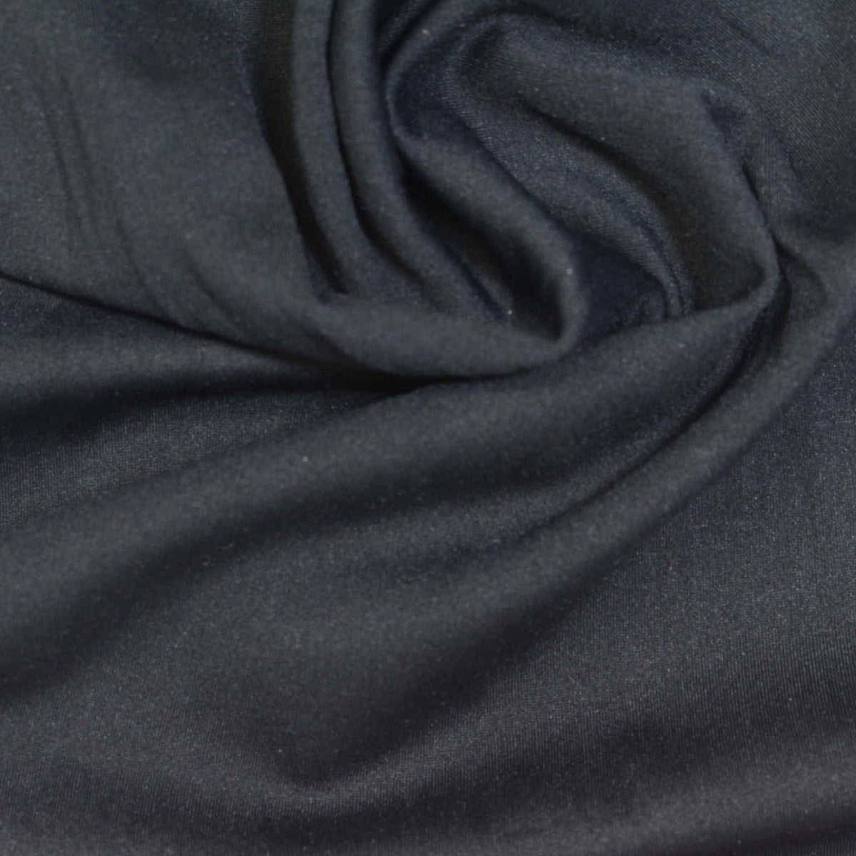 Polyester Stretch Knit Fabric, 220 gsm, 170 cm — Navy
