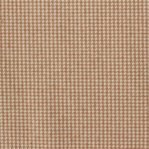 Tan Check Jacquard, Polyester