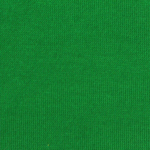 Cotton Polyester Stretch Scuba Knit Fabric, 380 gsm, 180 cm — Green
