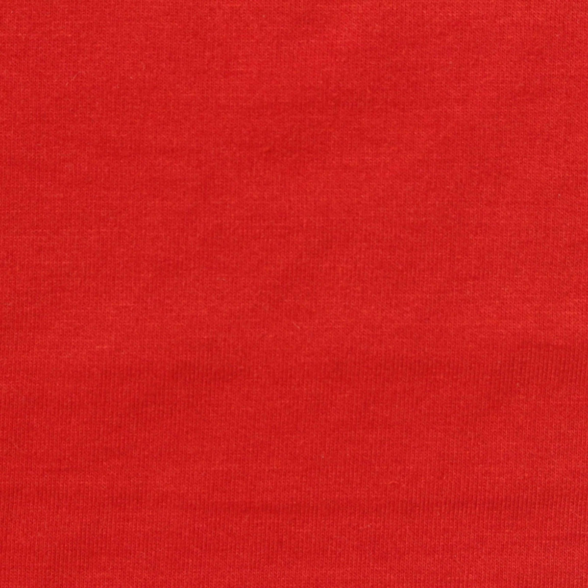 Polyester Stretch French Terry Fabric, 240 gsm, 153 cm — Red
