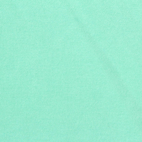 Brushed Polyester Viscose French Terry Fabric, 240 gsm, 172 cm — Green