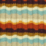 Brown Horizontal-Line Jacquard, Cotton-Poly — texture