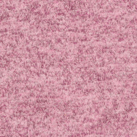 Pink Marl Chunky Knit, Poly-Viscose, 240 gsm