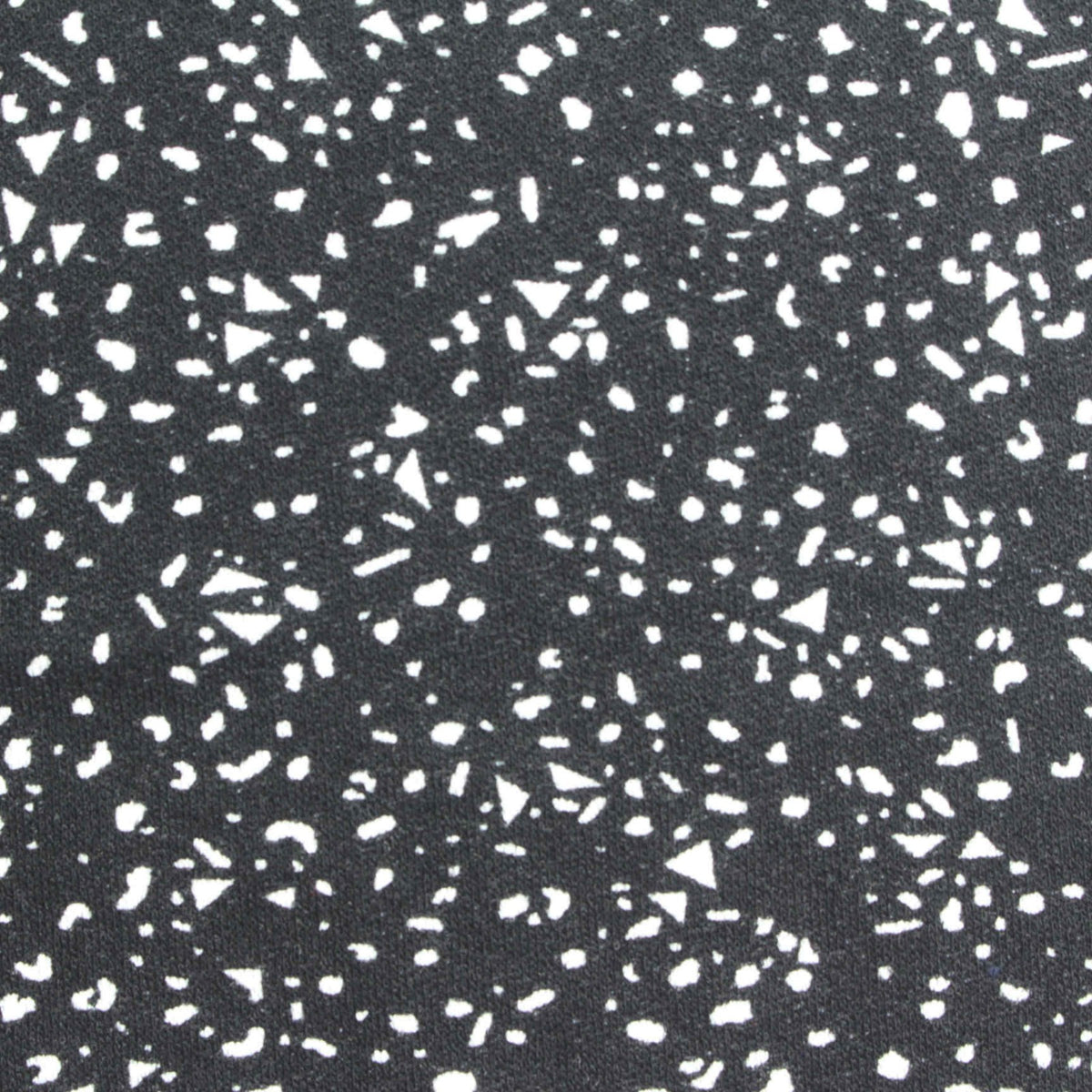White Triangles Knit, Viscose