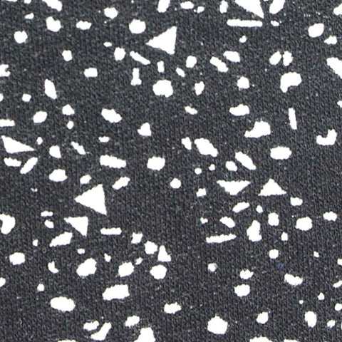 White Triangles Knit, Viscose