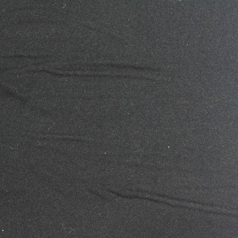 Polyester Stretch Jersey Knit Fabric, 160 gsm, 160 cm — Black