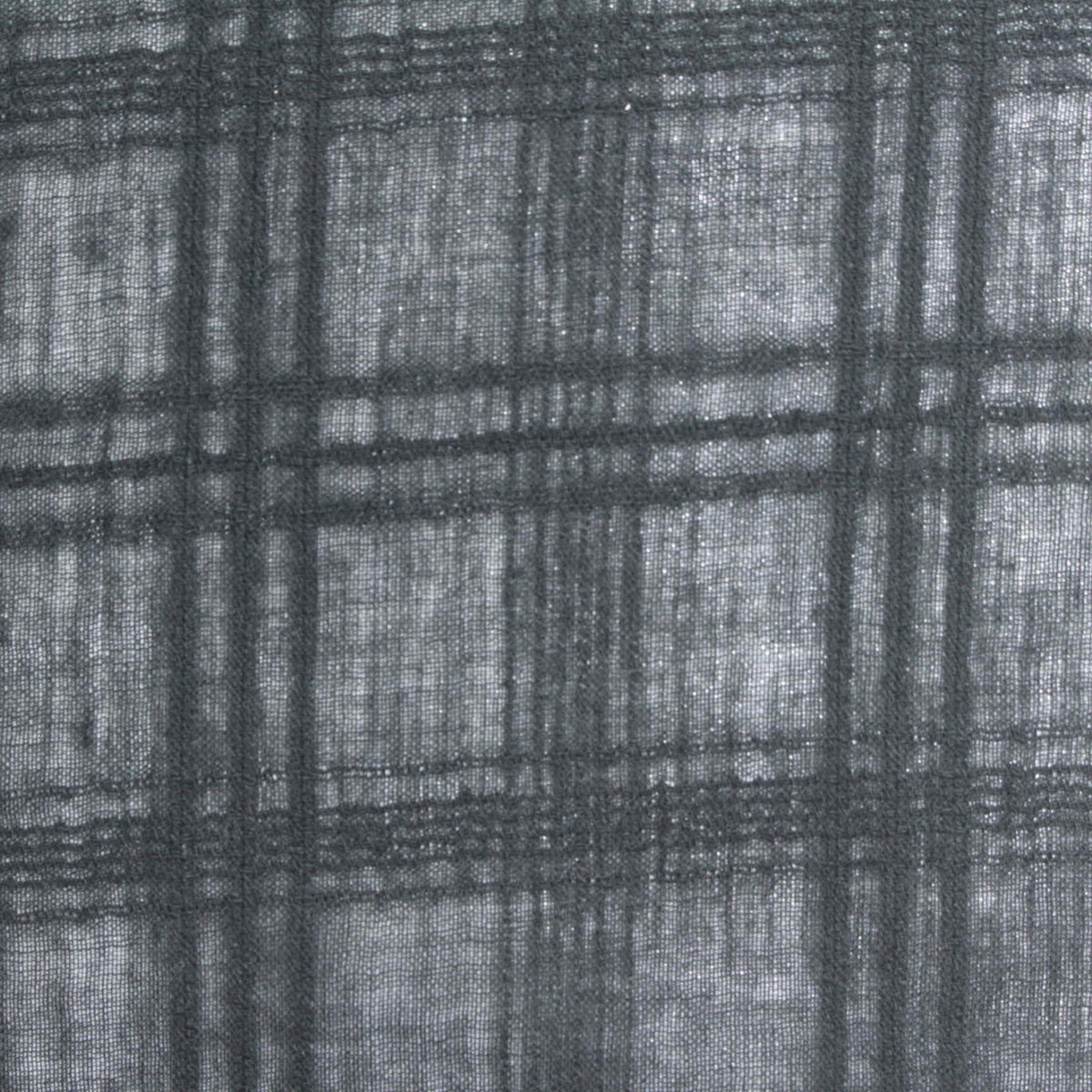 Dark Grey Plaid Jacquard, Cotton