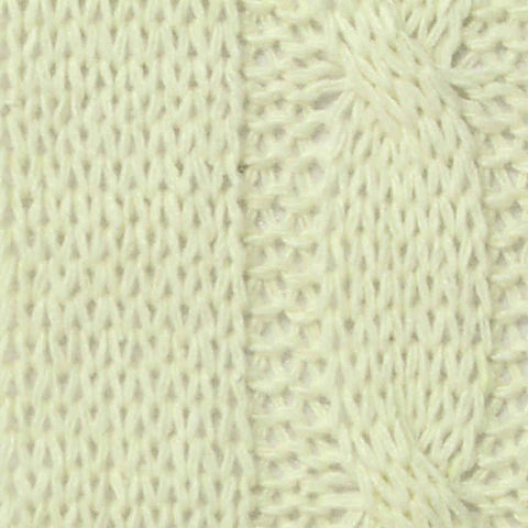 Jacquard Polyester Viscose Pointelle Knit Fabric, 290 gsm, 140 cm — Yellow