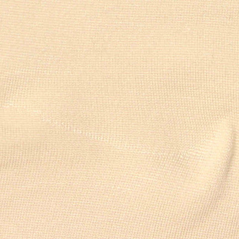 Viscose Nylon Stretch Ponte Knit Fabric, 380 gsm, 160 cm — Beige