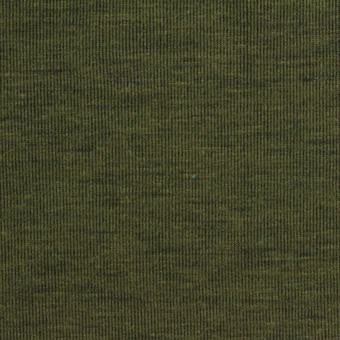 Green Marl Scuba Knit, Poly-Cotton, 300 gsm