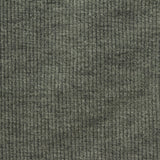 Dark Grey-Green Marl Rib Knit, Poly-Viscose
