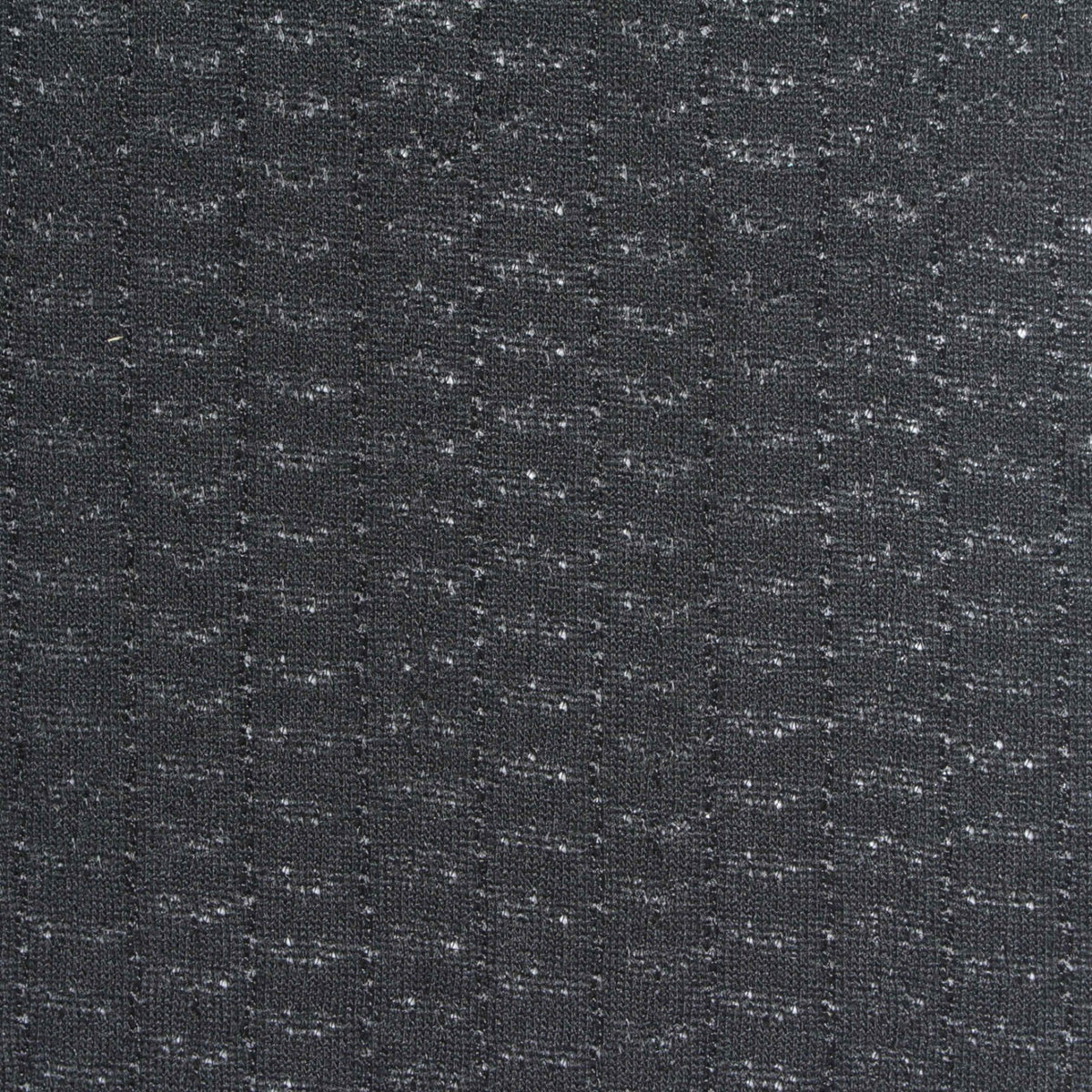Dark Grey Marl Jacquard, Poly-Viscose, 170 gsm