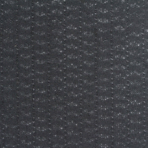 Dark Grey Marl Jacquard, Poly-Viscose, 170 gsm