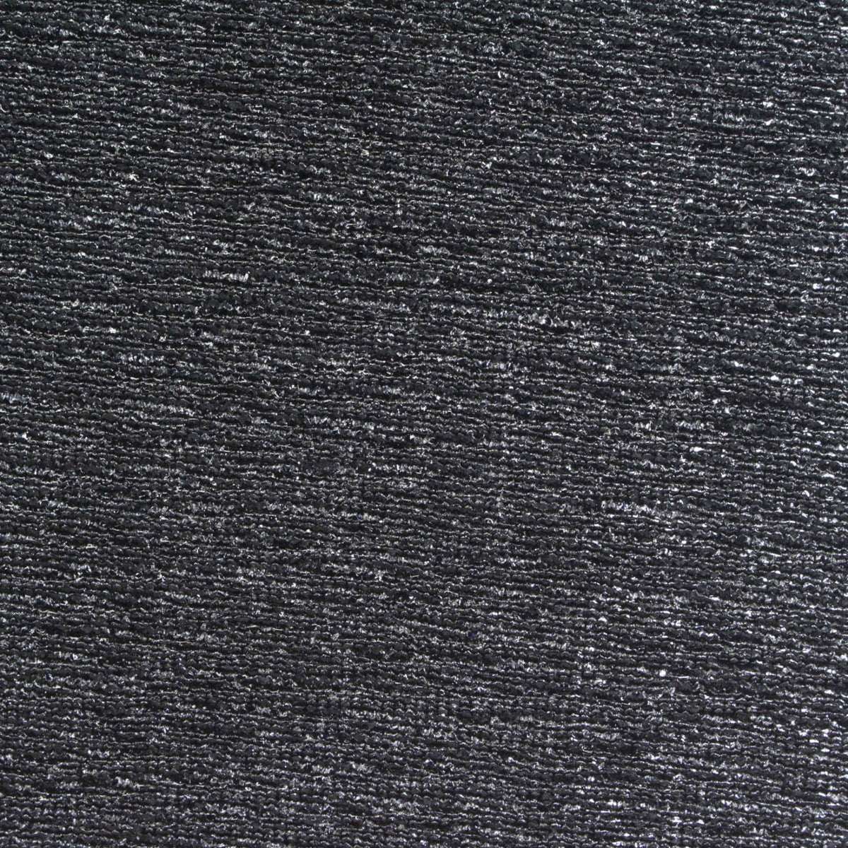 Black Marl Knit, Polyester, 255 gsm, 165 cm