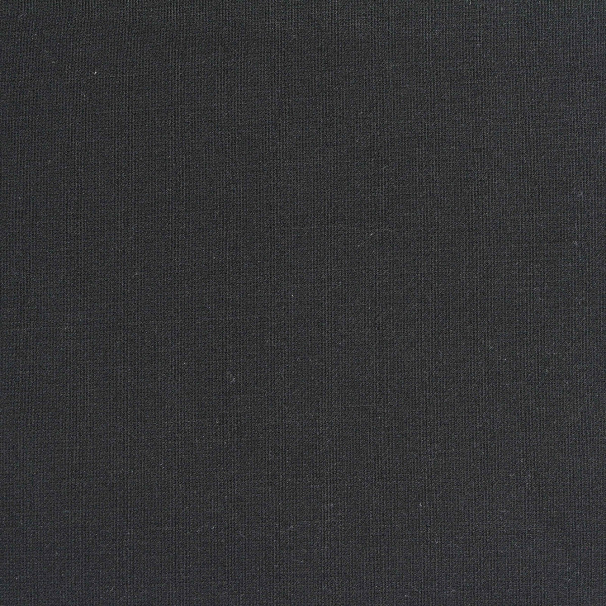 Viscose Nylon Stretch Ponte Knit Fabric, 240 gsm, 155 cm — Black