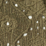 Olive Diamond Crepe, Polyester — texture