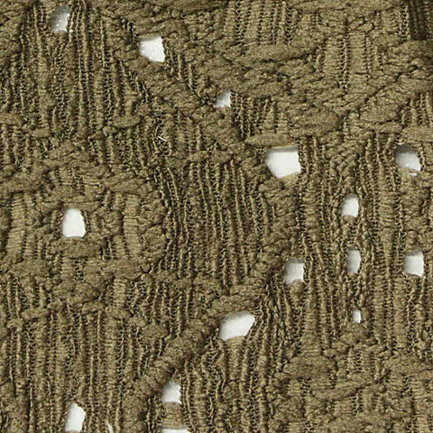 Olive Diamond Crepe, Polyester