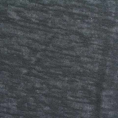 Dark Grey Marl Jersey Knit, Viscose-Poly, 190 gsm