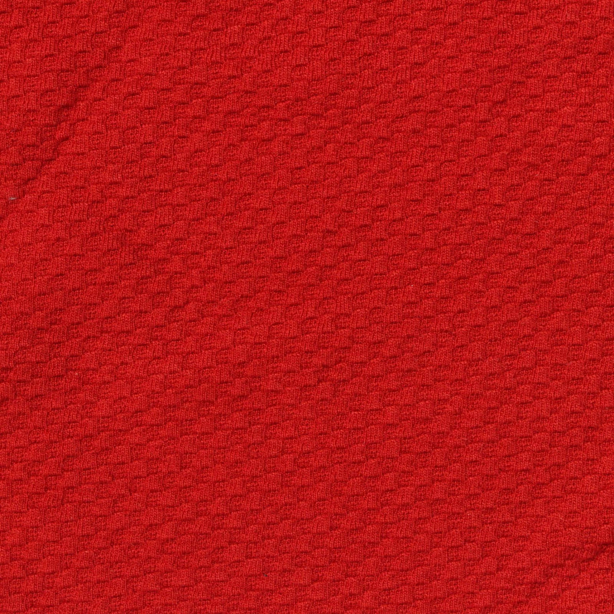 Red Textured Jacquard, Viscose-Poly