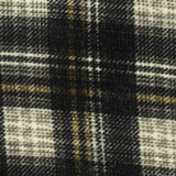 Black Plaid Chenille