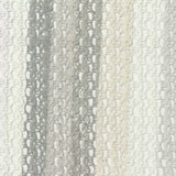 White Vertical-Stripe Jacquard, Polyester
