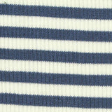 Blue Stripes Rib Knit — texture