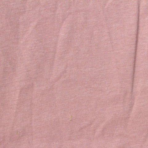 Pink Heather Jersey Knit, Cotton-Poly