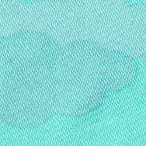 Light Blue Clouds Milk Silk Knit, Polyester