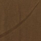 Cotton Polyester Jersey Knit Fabric, 150 gsm, 175 cm — Brown