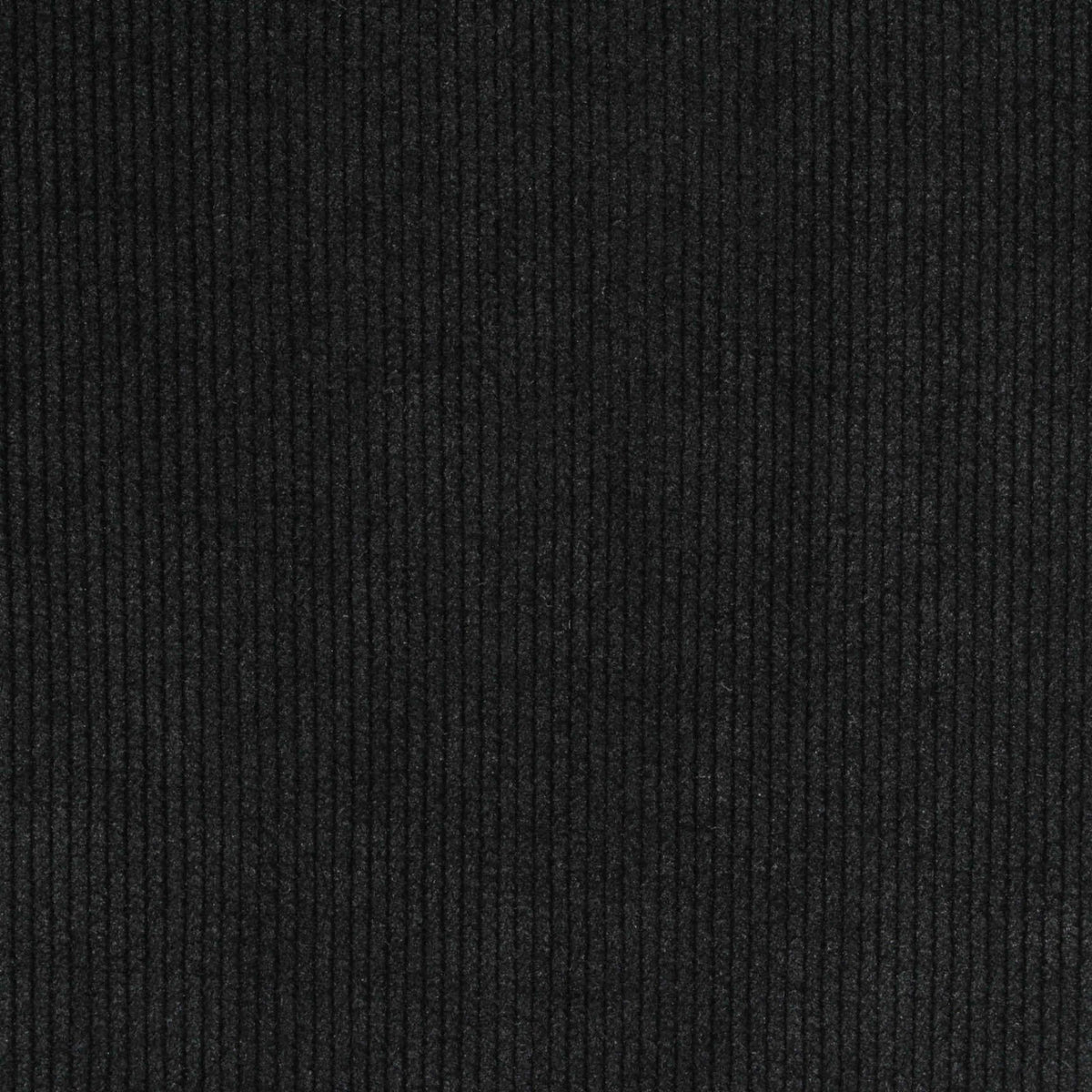 Polyester Stretch Knit Fabric, 360 gsm, 185 cm — Black