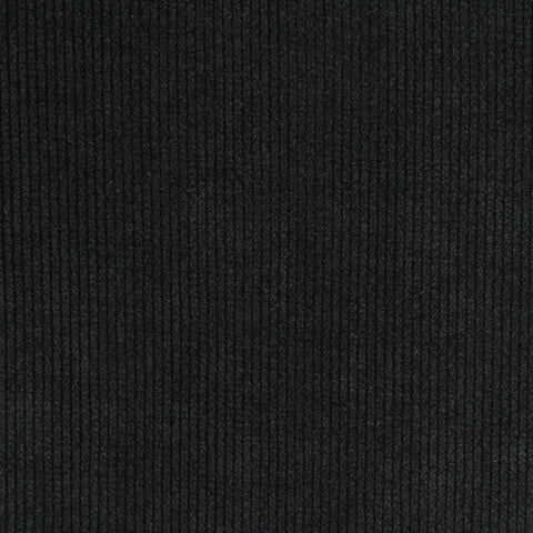 Polyester Stretch Knit Fabric, 360 gsm, 185 cm — Black