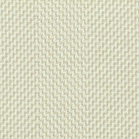 Cream Herringbone Jacquard, Poly-Viscose